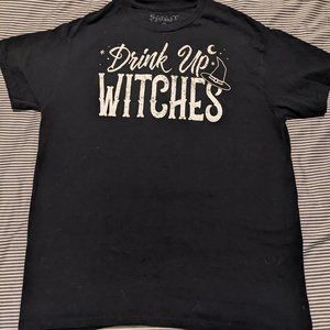 Spirit Halloween "Drink Up Witches" T-shirt